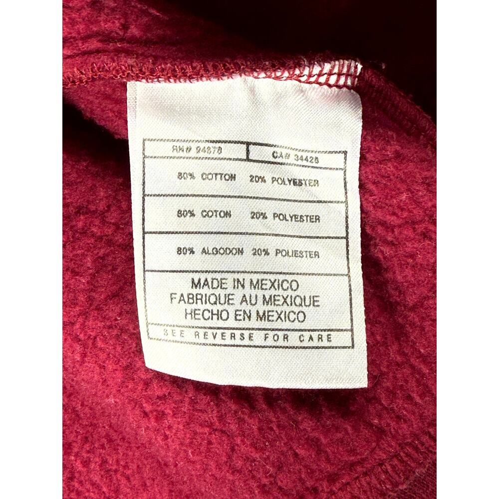 Vintage 90s Nike FSU Florida State Seminoles Center Swoosh Crewneck Sweatshirt - Picture 7 of 9